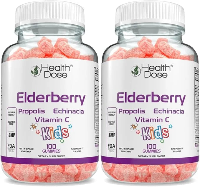 Elderberry Sambucus Gummy Vitamins Kids 100 2