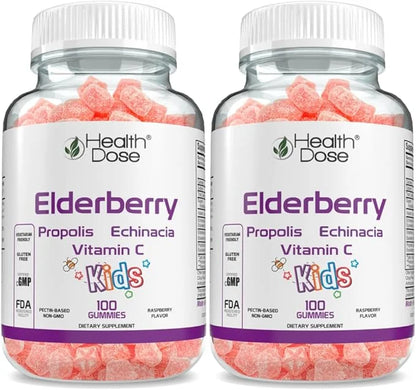 Elderberry Sambucus Gummy Vitamins Kids 100 2