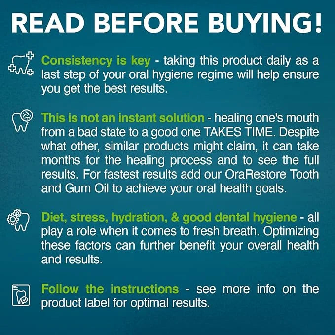 Oral Probiotics for Mouth Bad Breath Treatment for Adults: Dentist Formulated Advanced Oral Probiotics for Teeth and Gums ...