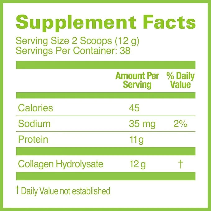 Great Lakes Wellness Collagen Peptides Powder 16oz - 4 Pack