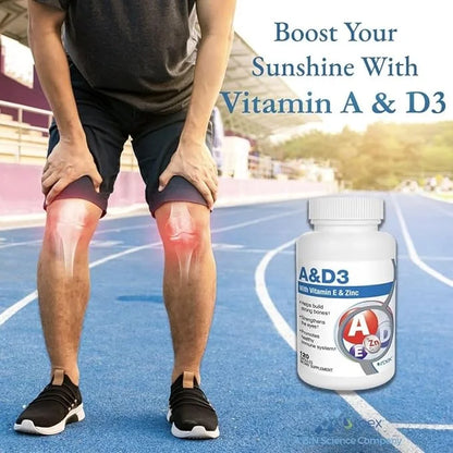 Roex Vitamin A and D Plus 120 Count