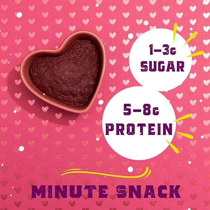 Sweet Logic Keto Mug Cake Mix - Variety Pack w/Red Velvet, 2 Fudge Brownie, Confetti - Just Add Water - Low Sugar - Gluten...