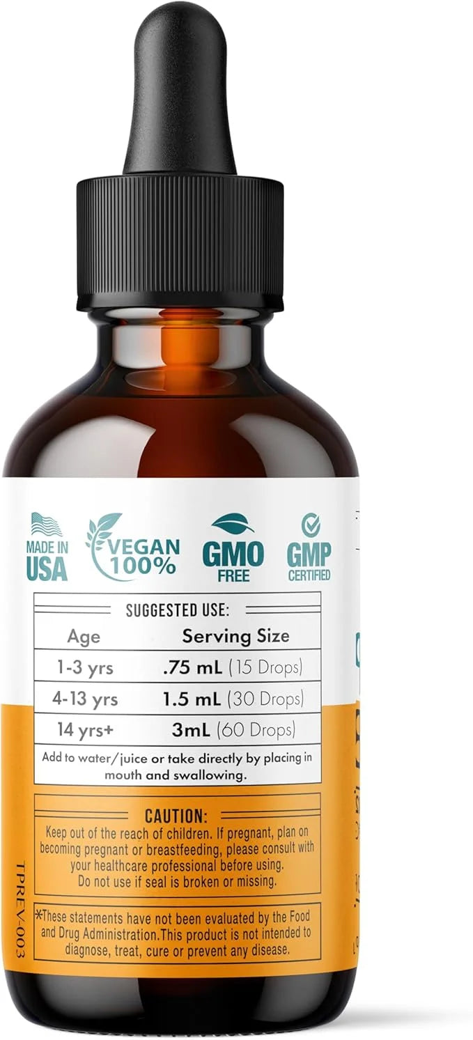 Liquid Probiotic for Women, Men, Kids, (4 Pack)