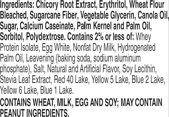 Fiber One 70 Calorie Soft-Baked Bars, Birthday Cake, Snack Bars, 12 ct (Pack of 2) - Product Image