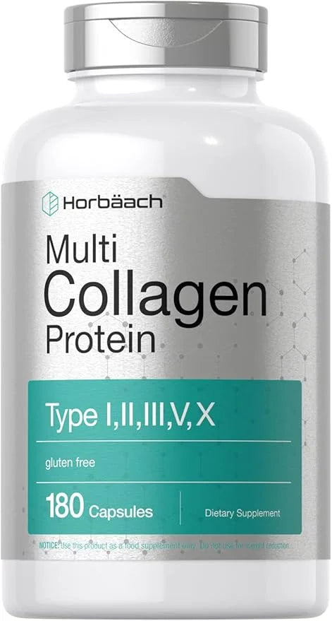 Horbäach Multi Collagen Protein 2000 mg 180 Capsules