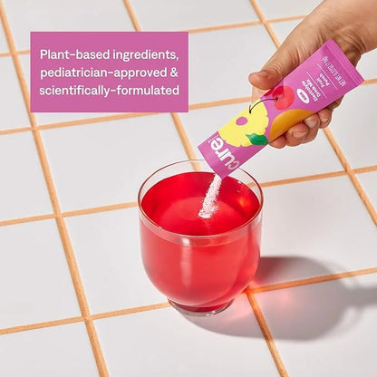 Cure Hydration - Kids Electrolyte Drink Mix | Plant-Based Pediatrician Formulated Rehydration | No Added Sugar, Non-GMO, G...