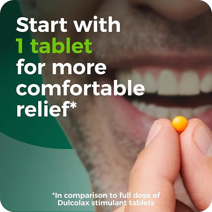 Dulcolax Stimulant Laxative Tablets, Predictable & 5 mg, 50 Count
