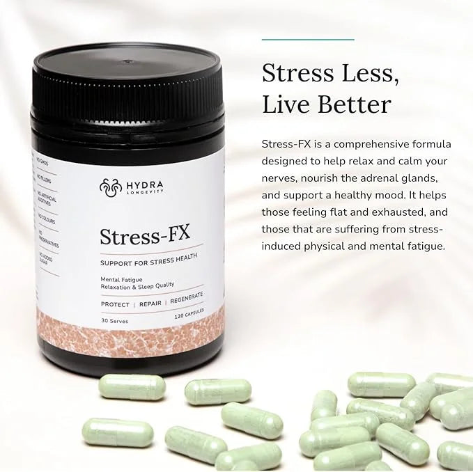 Stress-FX Stress Support & Mood Support 120 Capsules (30 Servings)