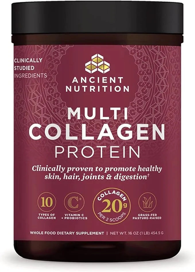Ancient Nutrition Collagen Powder Protein 45 Servings, 16oz