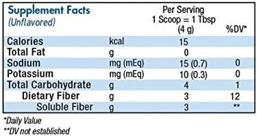 Oral Supplement Nutrisource Fiber Unflavored 7.2