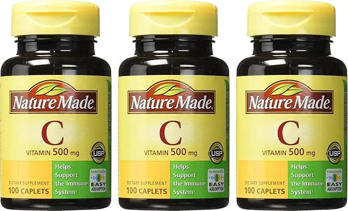 Nature Made Vitamin C 500 mg 100 Count 3)