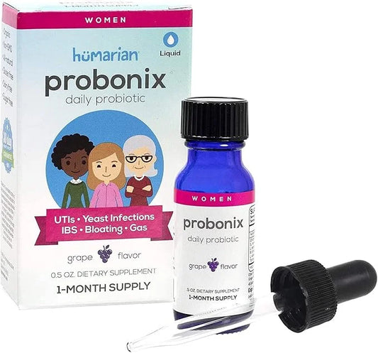 Probonix Probiotics for Women, 30-Day Supply, Drops,12 Live