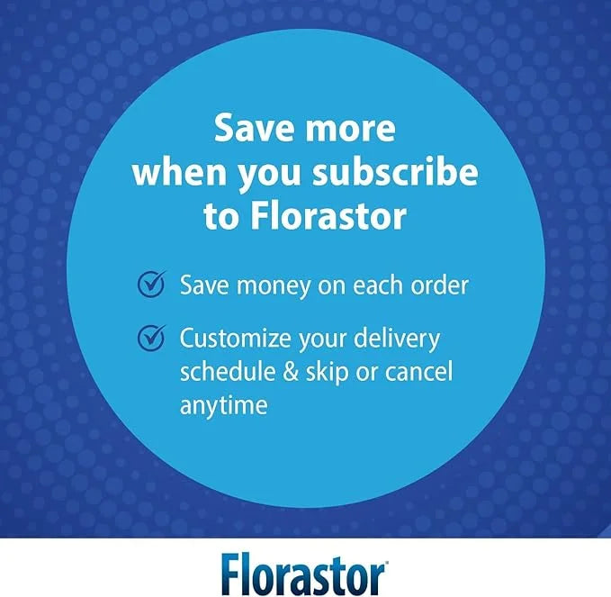 Florastor Probiotics for Digestive & Immune 20 Capsules, 2)
