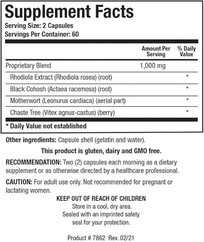 Biotics Research BioPause AM Menopausal, Women’s Health, Herbal Blend to Support Natural Hormonal Balance, 120 Capsules - ...