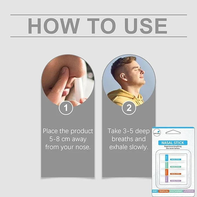 Nasal Stick Boost Energy Set,Nose Inhaler 8)
