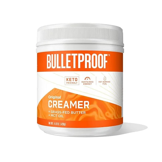 Bulletproof Original Creamer, 14.8 Ounces, Keto Coffee Creamer with MCT Oil and Grass-Fed Butter, Supports Brain Function ...