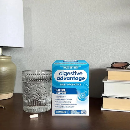 Digestive Advantage Probiotics + Lactase Digestive 96ct