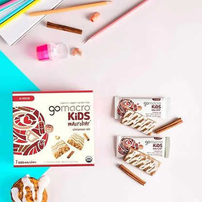GoMacro Kids MacroBar – 5 Flavor Assortment - (0.90 Ounce Bars, 28 Count) - Product Image