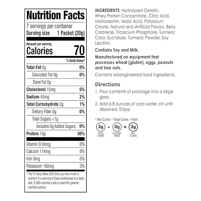 BariWise Protein Fruit Drink, Pineapple Orange, Low Sugar, Gluten Free, Keto Friendly & Low Carb (7ct) - Product Image