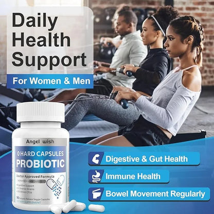 Prebiotics-Probiotics Nutritional-Supplements Women-Men 90Count 180 Billion