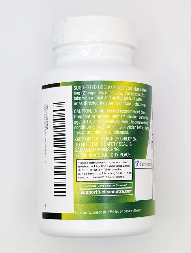 Clean Nutraceuticals Oregano Oil Garlic Extract Olive Leaf Black Seed Oil - Immune Support & Digestive Health Supplement f...