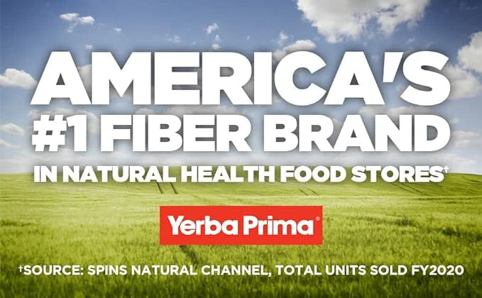 Yerba Prima Daily Fiber Caps Formula, 400 Capsules