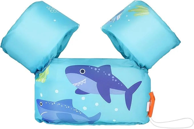 Moko Toddler Swim Vest for Kids, 20-50 lbs/22-66 lbs Clearance Swim Arm Band Cartoon Swimming Wings Pool Float Vests Sleev...