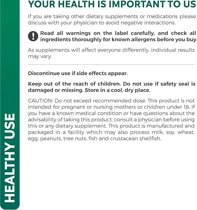 Immune Support Supplement (Non-GMO) Elderberry Vitamin 500mg Immune 180 Vegetarian