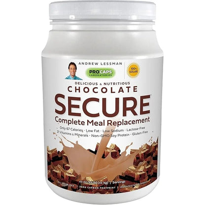 Andrew Lessman Secure Soy Complete Meal Replacement 60 Servings 67 Calories, 7 Grams