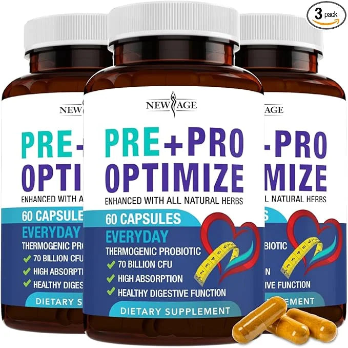 Pro Optimize Probiotics for Women, Menopause, 70 Billion CFU, Digestive Health - Relief for Bloating, Hot Flashes, Joint S...