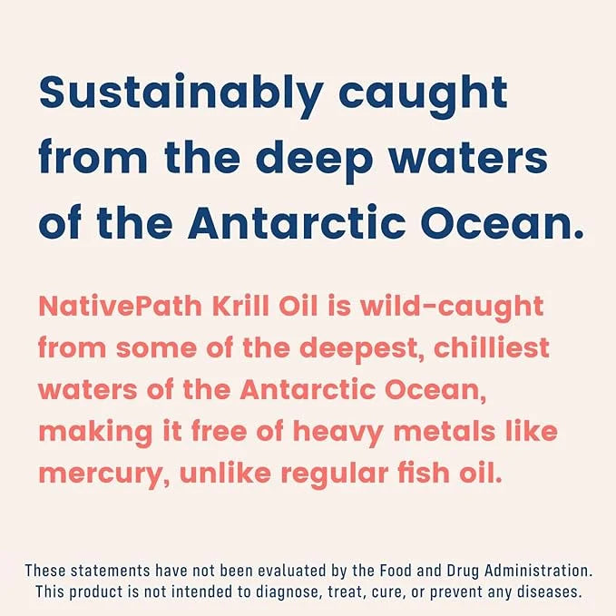 NativePath: Antarctic Krill Oil Omega-3 Fatty 90-Day Supply