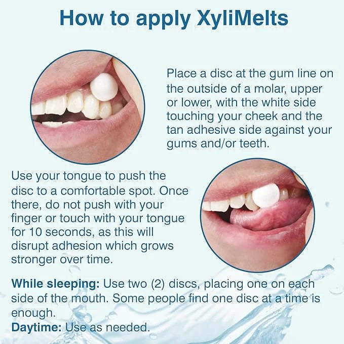 OraCoat XyliMelts Dry Mouth Relief Moisturizing Stick-On-Melts with Xylitol, 230 Count, Cinnamon, Helps Stimulate Saliva f...