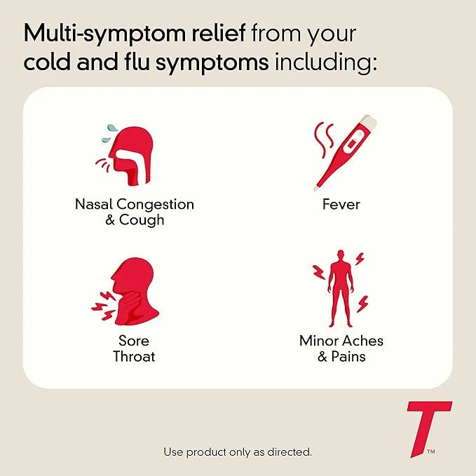 Tylenol Cold + Flu Severe Medicine 24 ct.