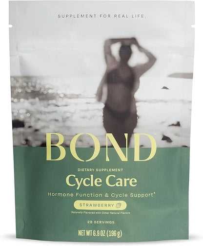 BOND Cycle Care - PMS Support Supplement for Women, Root Cause Period Relief, Menstrual Cramps, Mood Support, Cortisol Man...