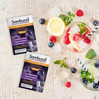 Sambucol Black Elderberry Drink Powder 30 Count