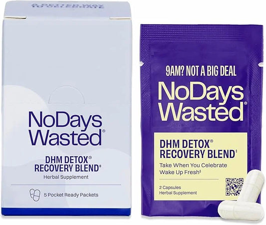 DHM Detox, No Days Wasted, 5 Servings