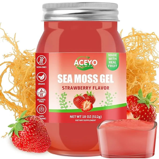 (18 OZ) Irish Sea Moss Gel 102 Vitamins