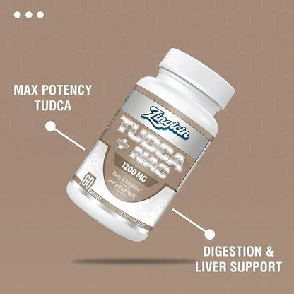 TUDCA with NAC Supplement 1200mg 180 Capsules,Powerful