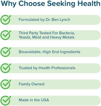 Seeking Health Optimal Prenatal, Women’s Vitamin B12, Methylfolate, 240 Vegetarian