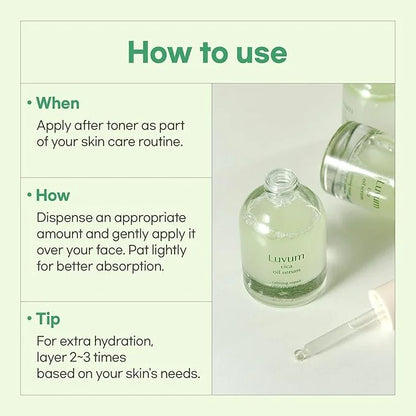 Calming Repair Cica Oil Serum 1.01 fl. oz - Centella Oil Serum - Advanced Centella - Hydrating & Calming - Ideal for Acne-...