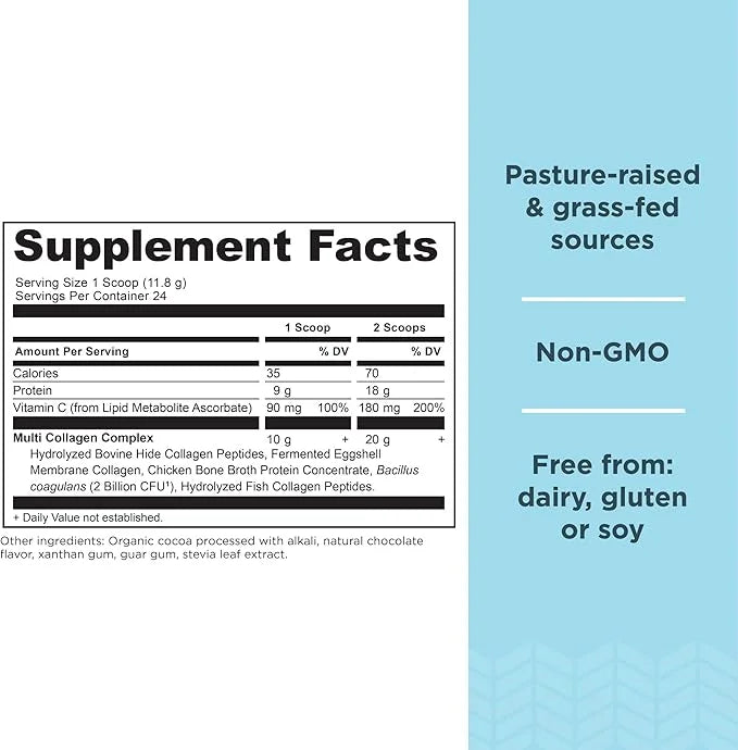 Ancient Nutrition Hydrolyzed Collagen Peptides Powder 24 Servings, 10oz