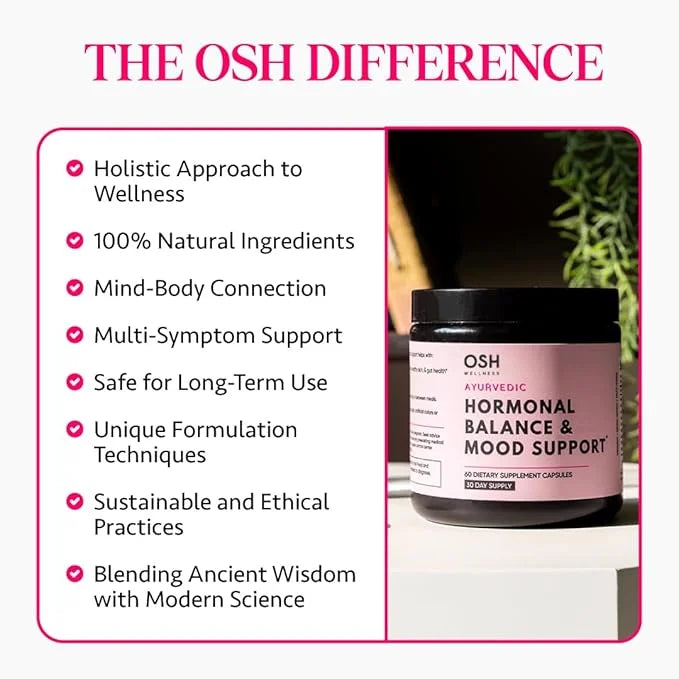 Ayurvedic Hormone Balance for Women | Cortisol Manager | Regulates Estrogen | Ashwagandha, Rhodiola, & Shatavari | Mood, E...