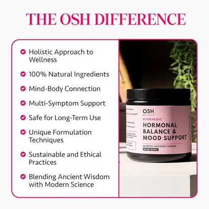 Ayurvedic Hormone Balance for Women | Cortisol Manager | Regulates Estrogen | Ashwagandha, Rhodiola, & Shatavari | Mood, E...