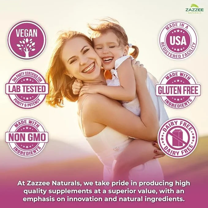 Zazzee PREGNOSITOL Powder, 6 Month Supply, Myo-Inositol and D-Chiro-Inositol 40:1 Fertility Blend, Free Scoop for Exact Do...