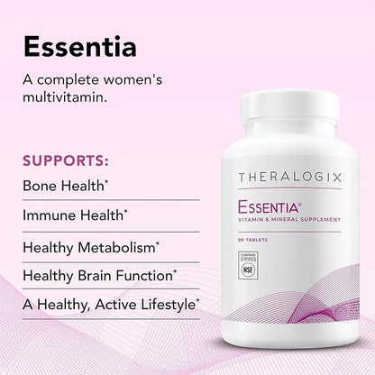 Theralogix Essentia Multivitamin for Women 90-Day Supply 90 Tablets