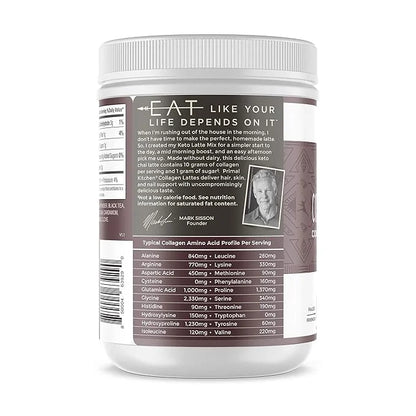 Primal Kitchen Chai Tea Collagen Keto 8.55 Ounces