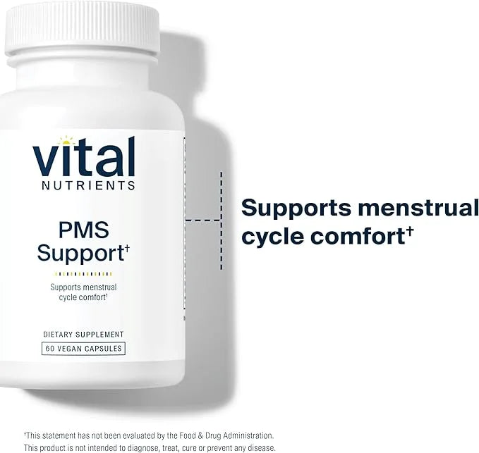 Vital Nutrients PMS Support - Vitex Berry & Passionflower Extract for Premenstrual Support & Hormone Balance* - Vitamin B6...