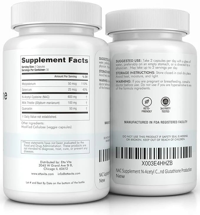 Vegan Liver Detox & Cleanse 600mg with