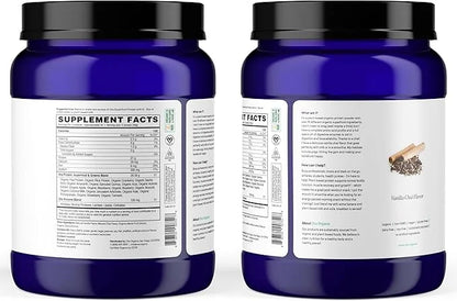 Ora Organic Vegan Protein Powder - 21g Plant Based Protein Powder for Women and Men | Clean Protein Source, Keto Friendly,...