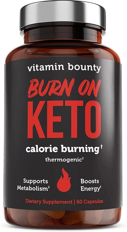 Vitamin Bounty Burn On Keto Multivitamin – Keto-Specific Nutritional Support with Magnesium, Potassium, and MCT for Energy...